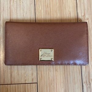 Lauren by Ralph Lauren Leather Tate Slim Wallet